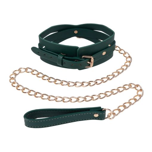 Sex & Mischief Indica Cutout Collar and Leash