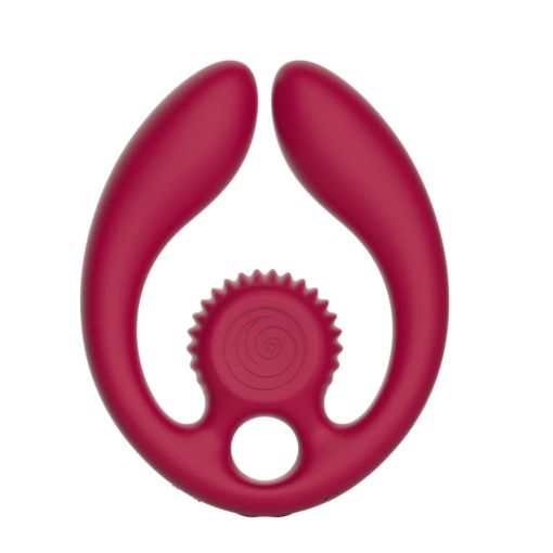 SVibe Snail GIZI Duo Couples Stimulator Burgandy