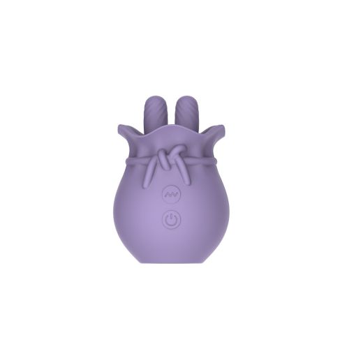 Winyi Alison Purple Double Head Rose Stimulator