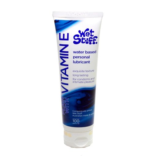 Wet Stuff Plain Lubricant with Vitamin E 100g 