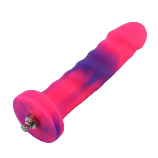 7" Smooth Silicone Beginner Anal Dildo with Kliclok Connector