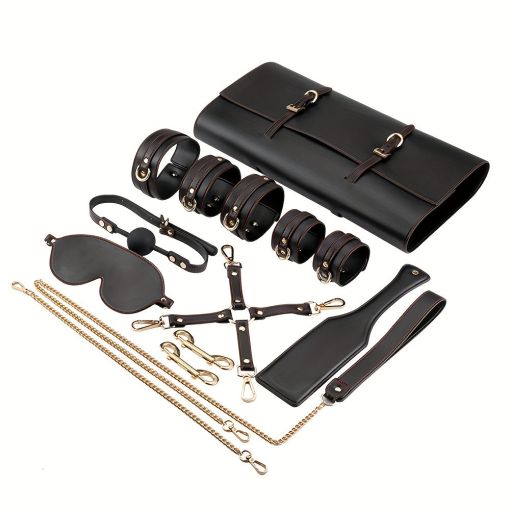 8 Piece Bondage Kit with Case