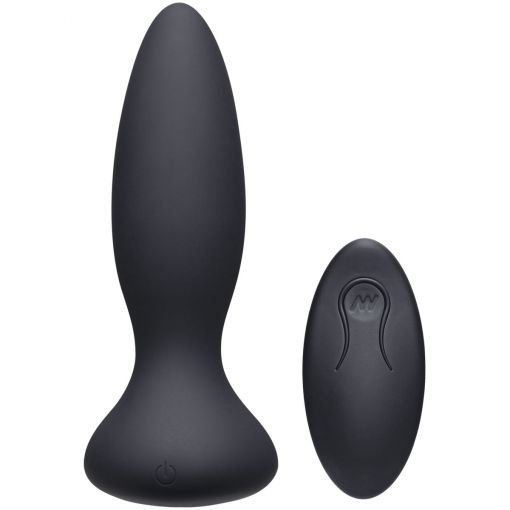 A-Play Vibe Adventurous Rechargeable Silicone Anal Plug with Remote