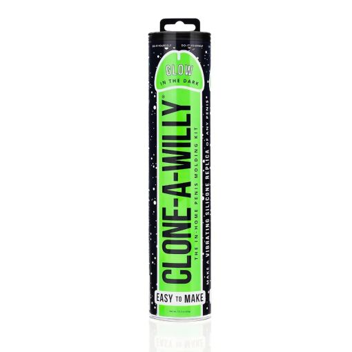 Clone-A-Willy Glow Silicone Green