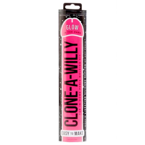 Clone A Willy Glow Silicone Pink