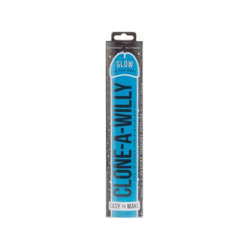 Clone-A-Willy Glow Silicone Blue