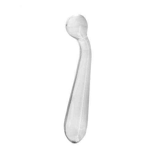 Crystal Clear Glass G-Spot Wand 