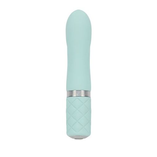 Flirty Rechargeable Bullet Vibe by Pillow Talk - Teal 141711 - silicone