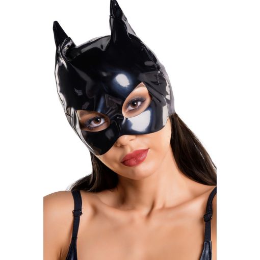 Glossy Wet Look Cat Mask 