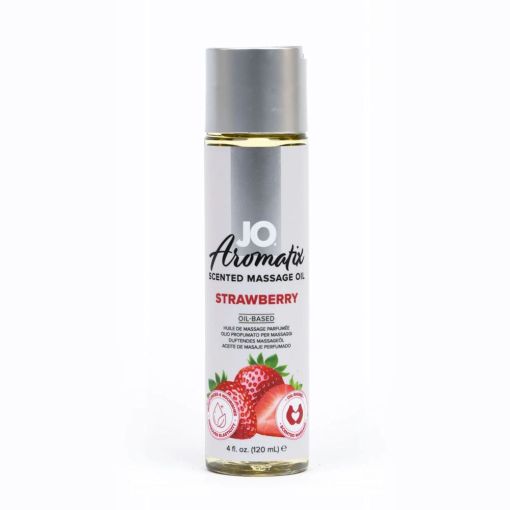 JO Aromatix Strawberry Scented Massage Oil 120ml