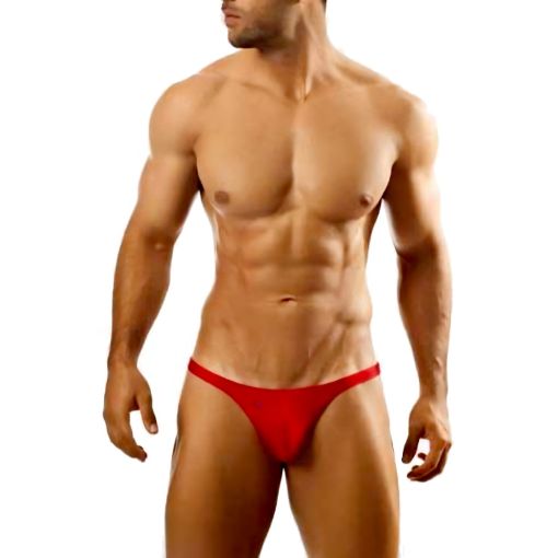 Joe Snyder Red Capri Menswear Bikini - Small