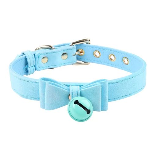 Blue Kitty Collar with Bell