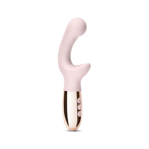 Le Wand Dual Stimulation Chrome XO Rose Gold 