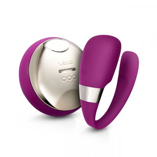 Lelo Tiani 3 Deep Rose Couples Massager 