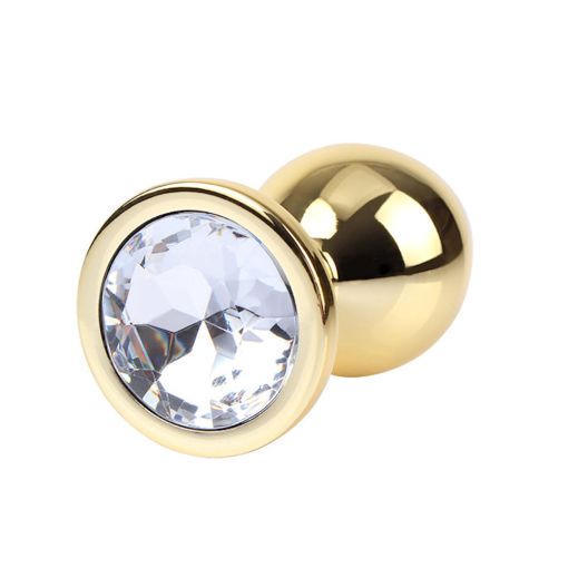 Matrix Mont Clear Gem Gold Plug – Medium