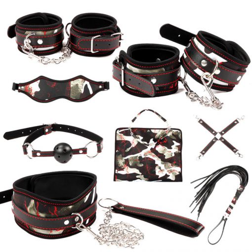 MUQU 10 Piece Bag Bondage Kit