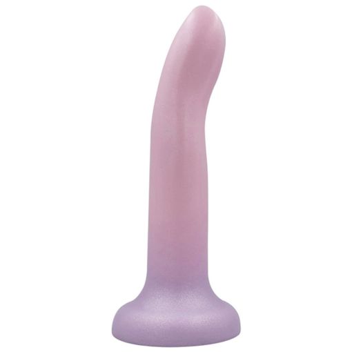 Pleasures by Playful 7" Dildo Pink to Purple