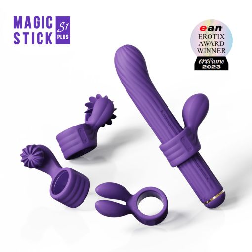 OTouch Multifunction Vibrator-Purple Magic Stick S1 Plus