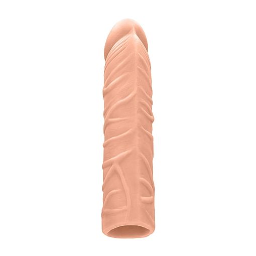 RealRock Penis Extender Sleeve 17.5cm (7") Flesh