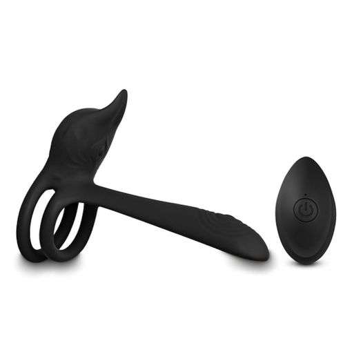 Couples 10 Frequency Remote Control Dual Cock Ring 