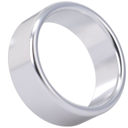 Rock Solid Large Silver Cock Ring