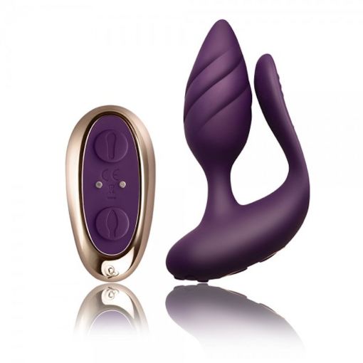 Rocks Off Cocktail Couples Sex Toy Purple 