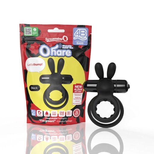 ScreamingO 4B Ohare Wearable Rabbit Vibe Cock Ring