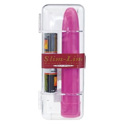 Slimline C Size Battery Vibrator Purple