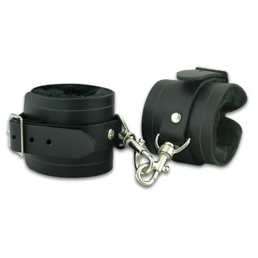 Wild Hide Soft Leather Fleece Lined Restraints 