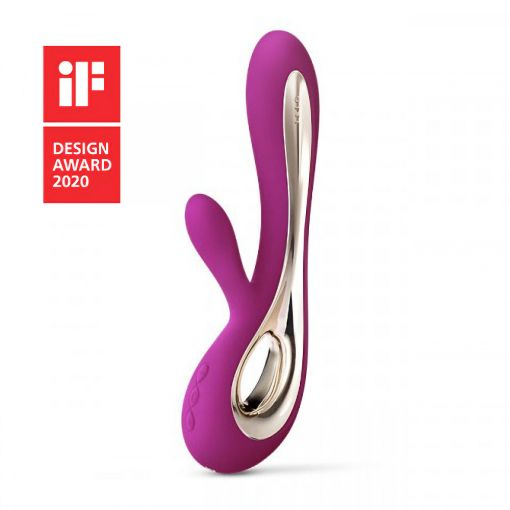 LELO Soraya 2 Dual Stimulation Vibrator - Deep Rose