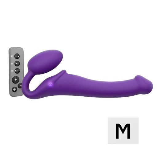 Strap-On-Me Remote Controlled Purple Strapless Strap-On 
