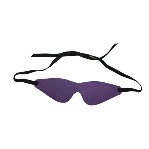 Wild Hide Suede Persuasion Purple Blindfold