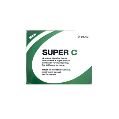 Men’s Super C Sexual Performance Supplement 10 Pack