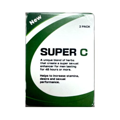 Men’s Super C Sexual Performance Supplement 2 Pack 