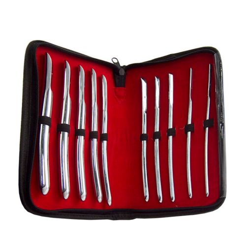 Surgical Steel Single End Dilator 10 Piece Set