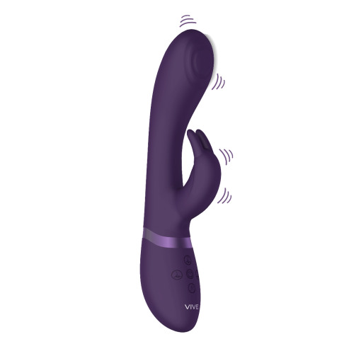 Cato Pulse G Spot Rabbit by Vive Purple