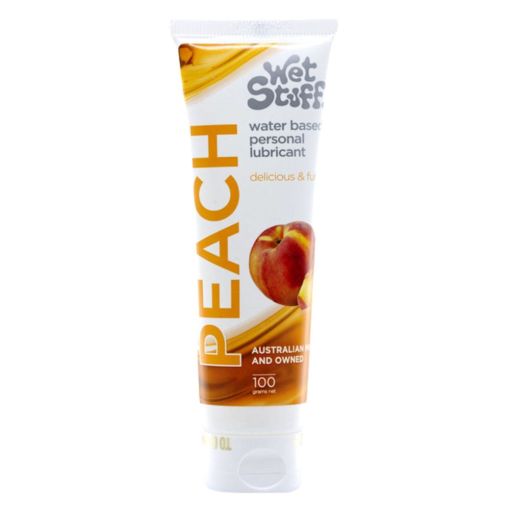 Wet Stuff Peach 100g Tube Personal Lubricant