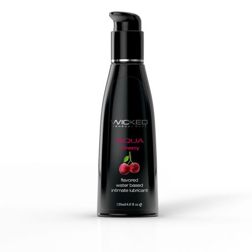 Wicked Aqua Cherry Lubricant 120ml (4oz)