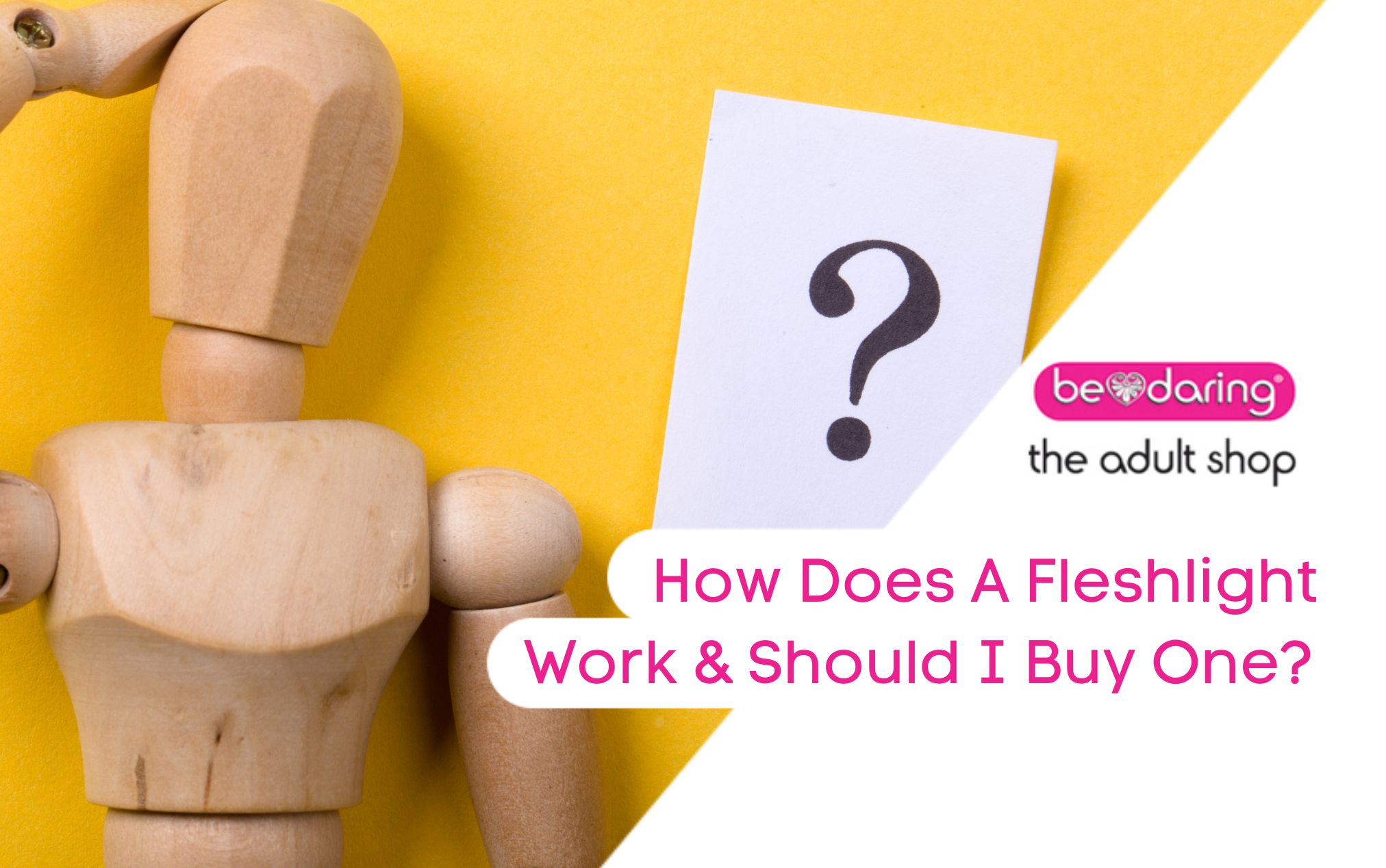 How does a Fleshlight work and should I buy one?