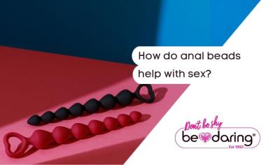 How do anal beads help with sex?