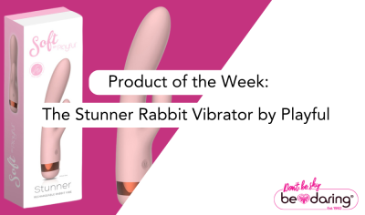 Product of the Week: The Stunner Rabbit Vibrator by Playful - Soft Pink