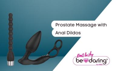 Prostate Massage with Anal Dildos