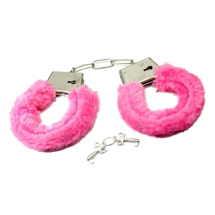 Pink Fluffy Handcuffs
