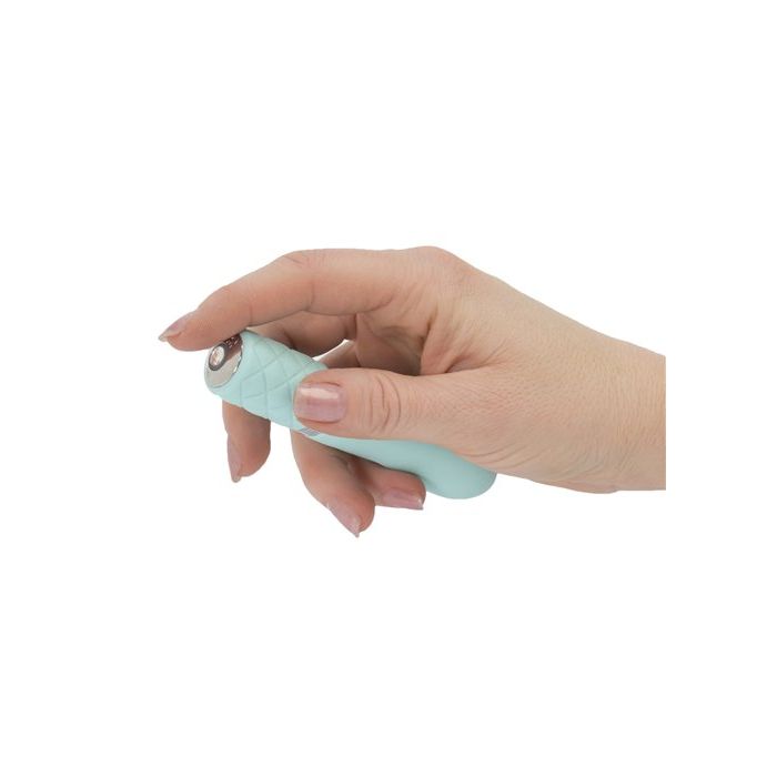 Flirty Rechargeable Bullet Vibe by Pillow Talk - Teal